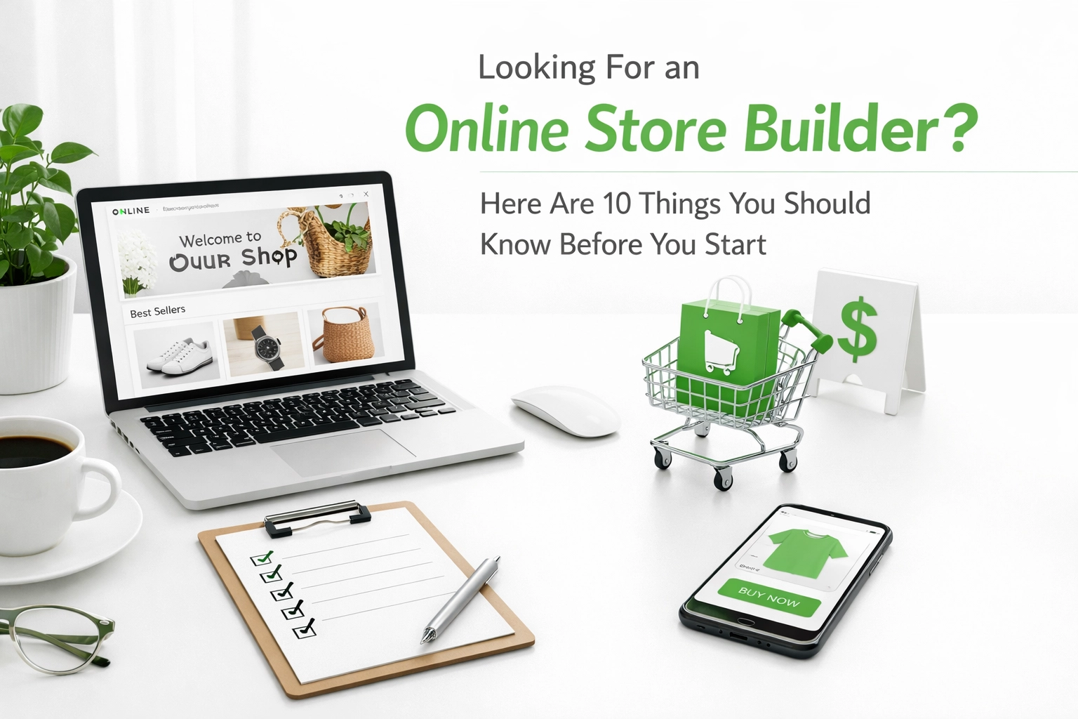 Looking For an Online Store Builder? Here Are 10 Things You Should Know Before You Start