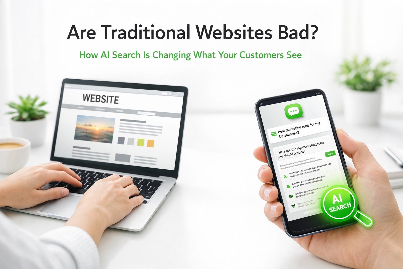 Are Traditional Websites Bad? How AI Search Is Changing What Your Customers See