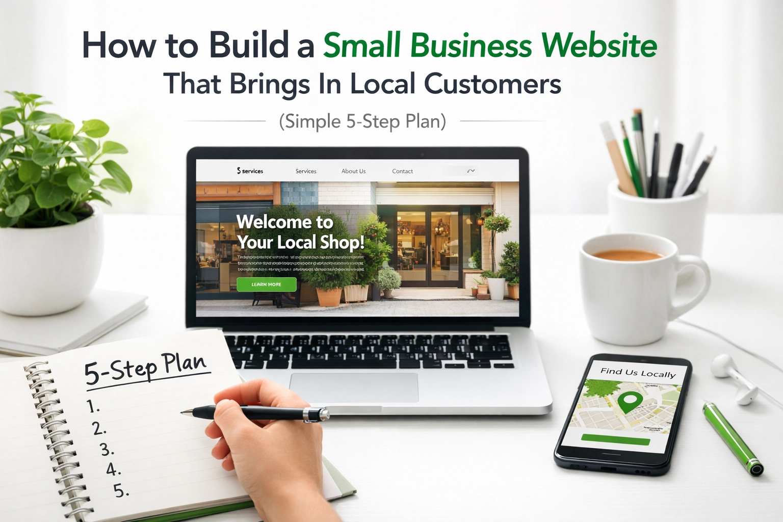 How to Build a Small Business Website That Brings In Local Customers (Simple 5-Step Plan)