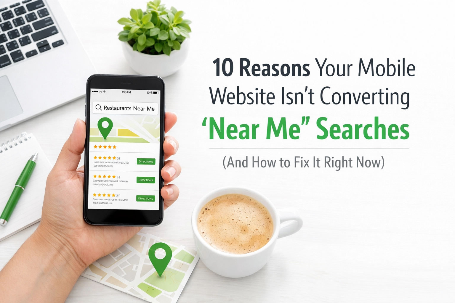10 Reasons Your Mobile Website Isn’t Converting “Near Me” Searches (And How to Fix It Right Now)