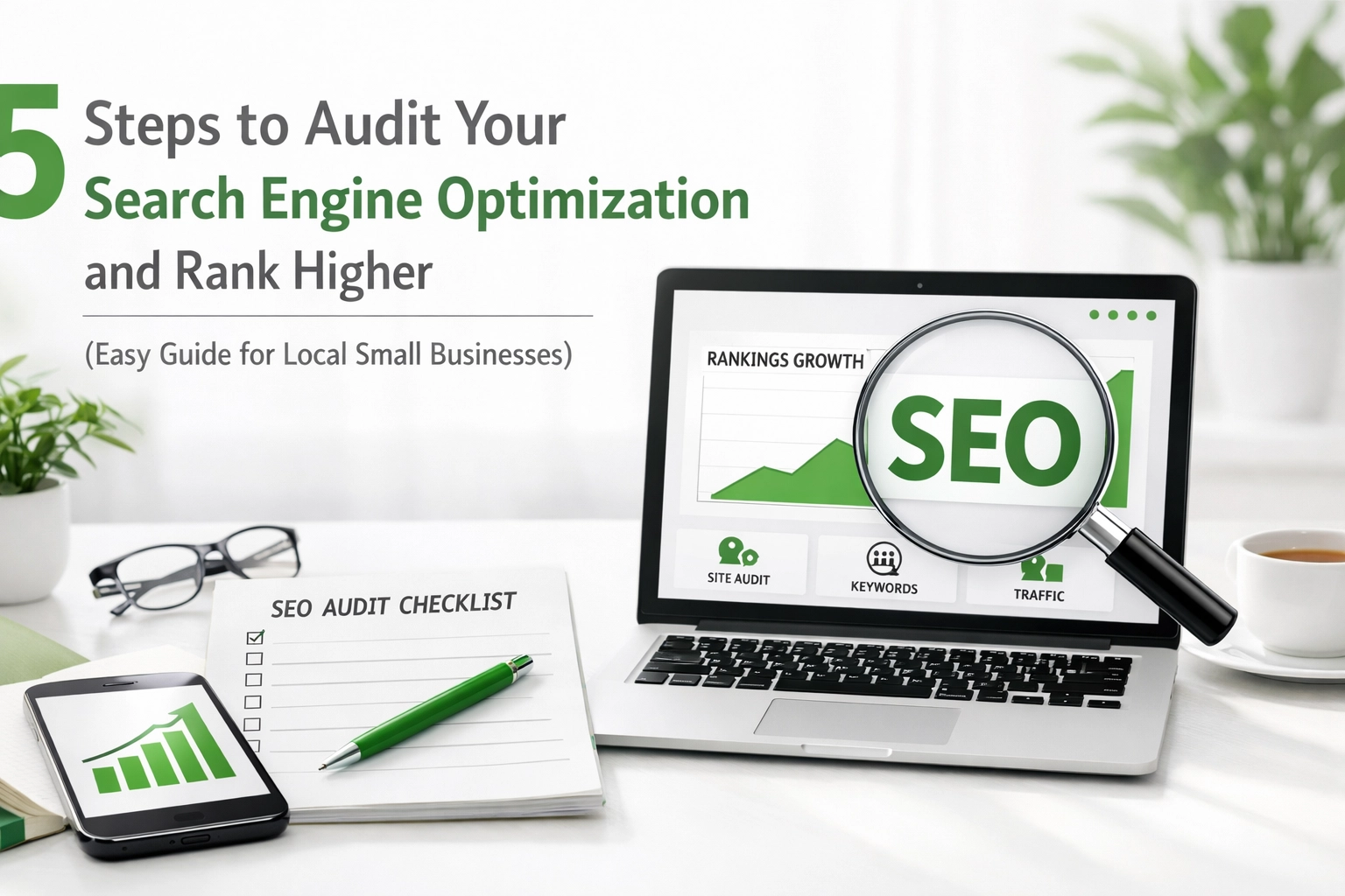 5 Steps to Audit Your Search Engine Optimization and Rank Higher (Easy Guide for Local Small Businesses)
