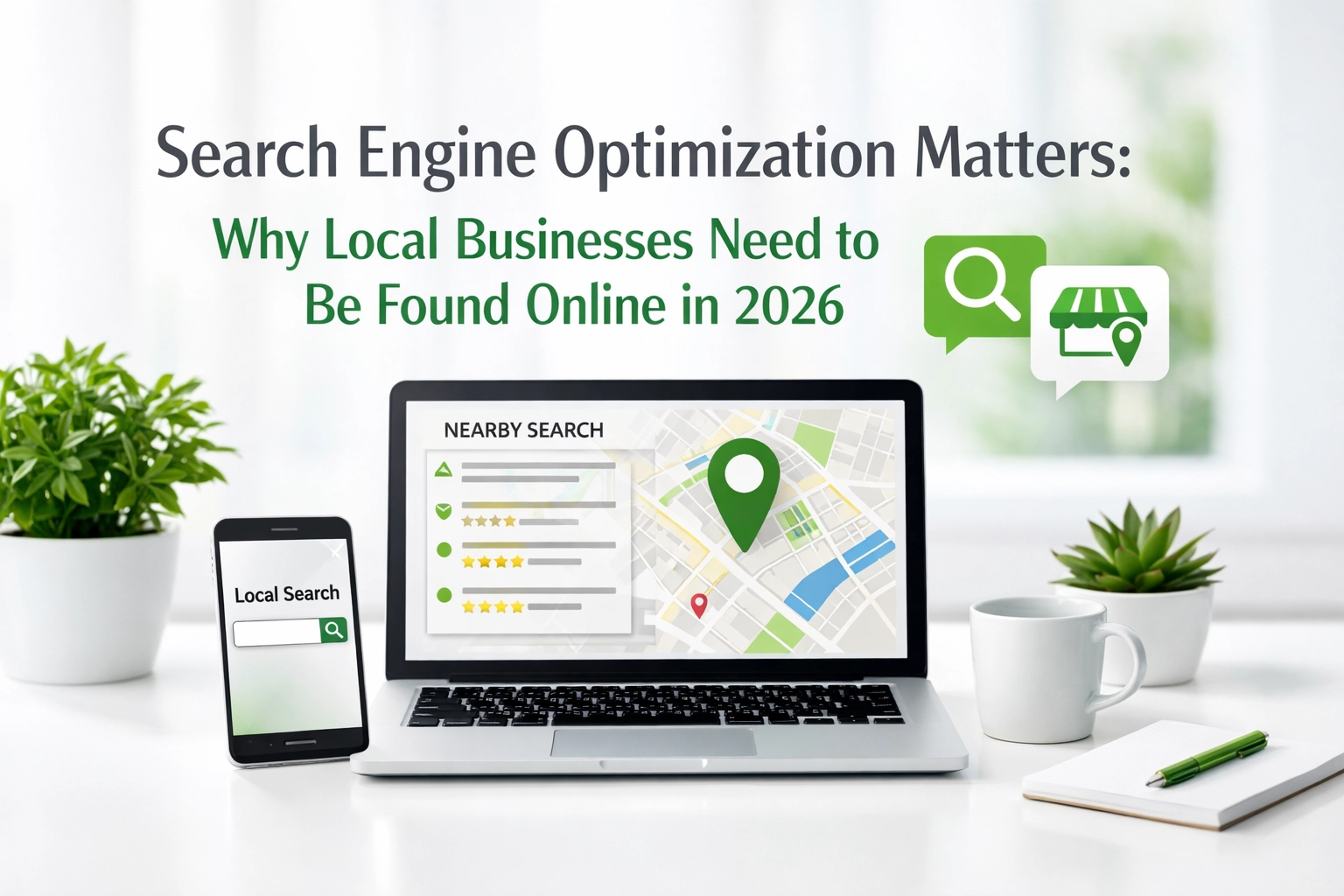 Search Engine Optimization Matters: Why Local Businesses Need to Be Found Online in 2026