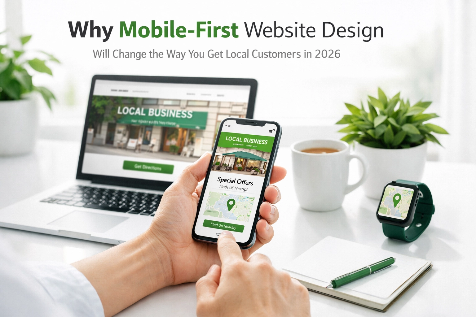 Why Mobile-First Website Design Will Change the Way You Get Local Customers in 2026