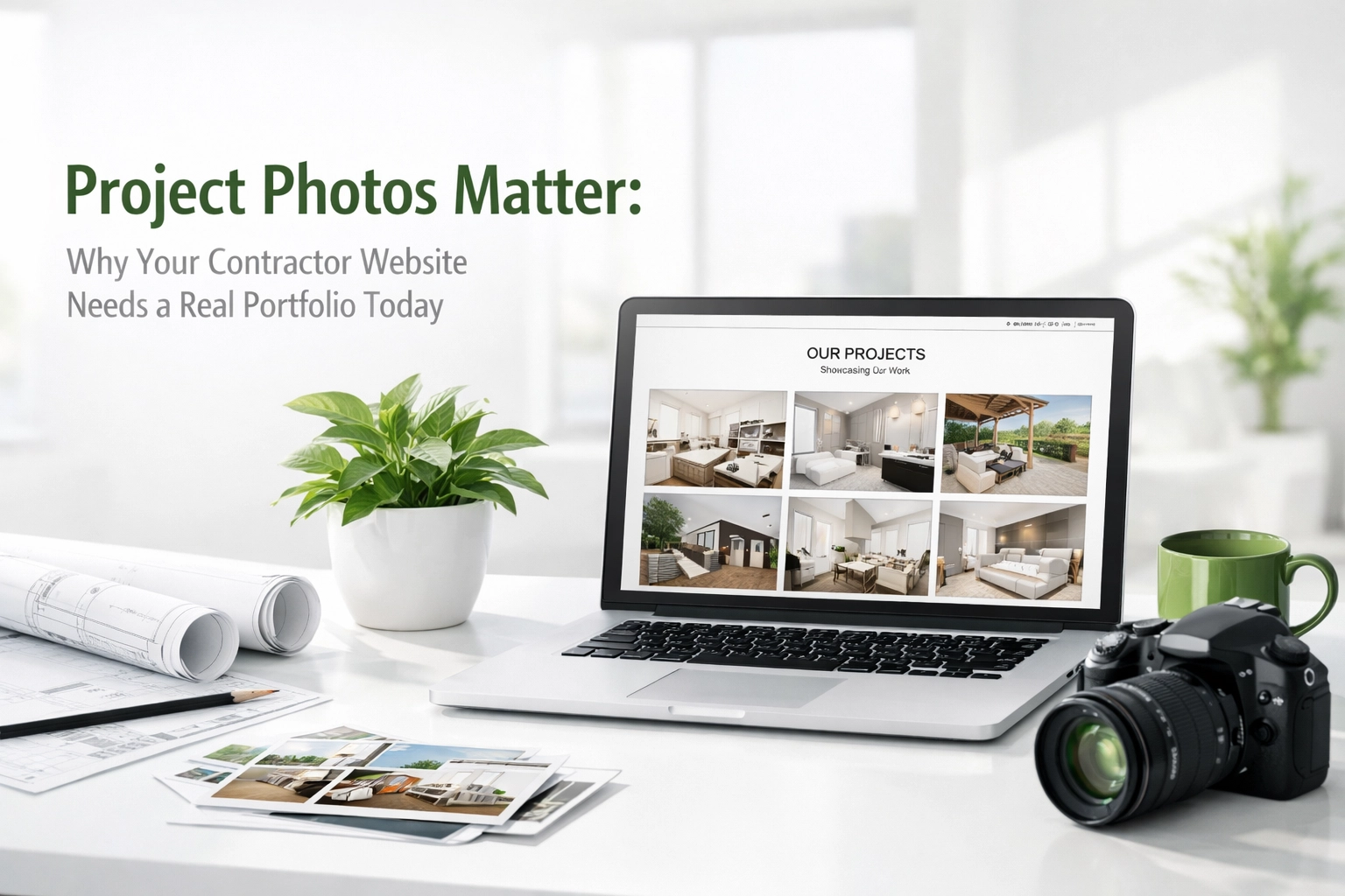 Project Photos Matter: Why Your Contractor Website Needs a Real Portfolio Today