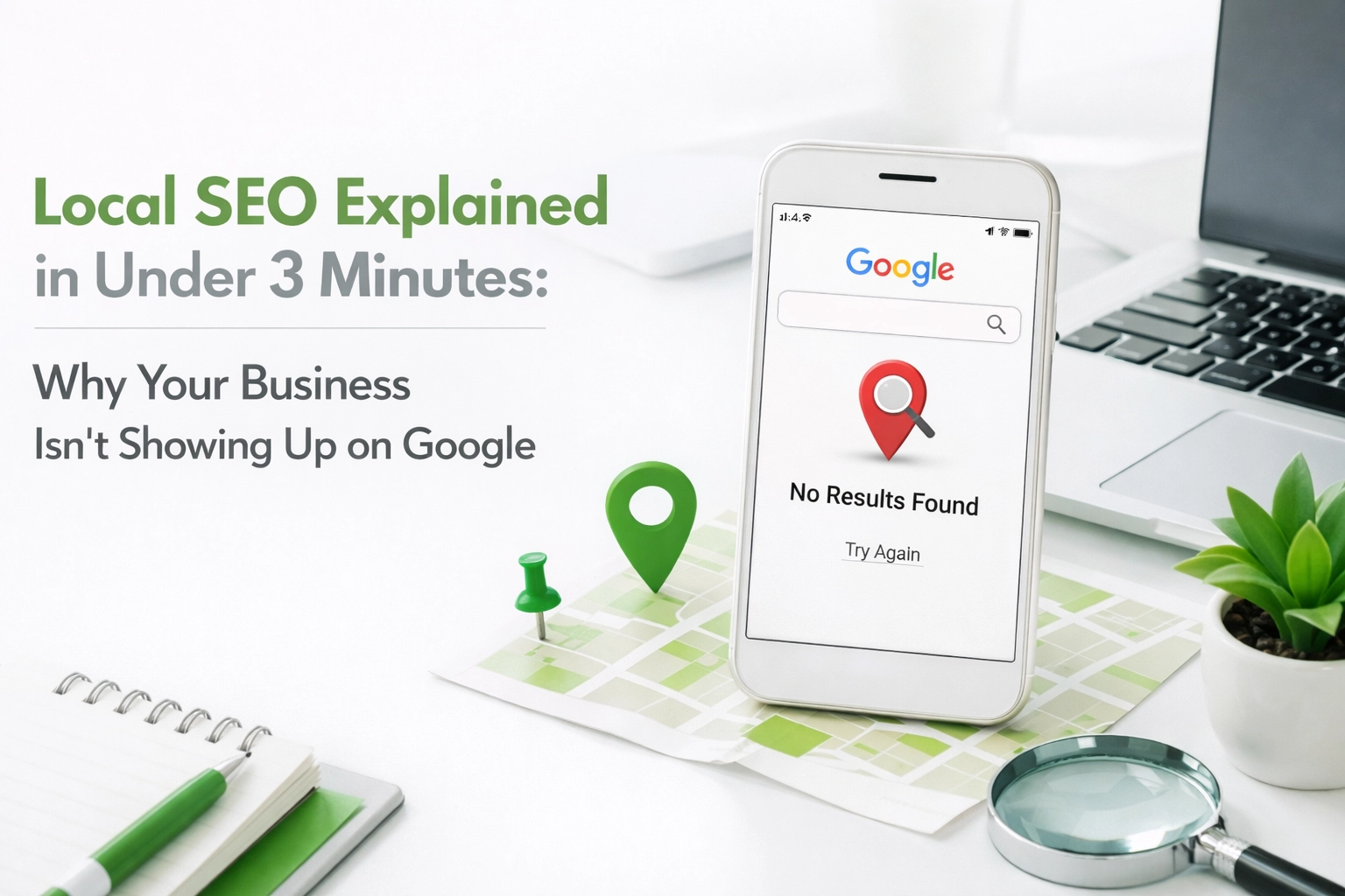 Local SEO Explained in Under 3 Minutes: Why Your Business Isn’t Showing Up on Google
