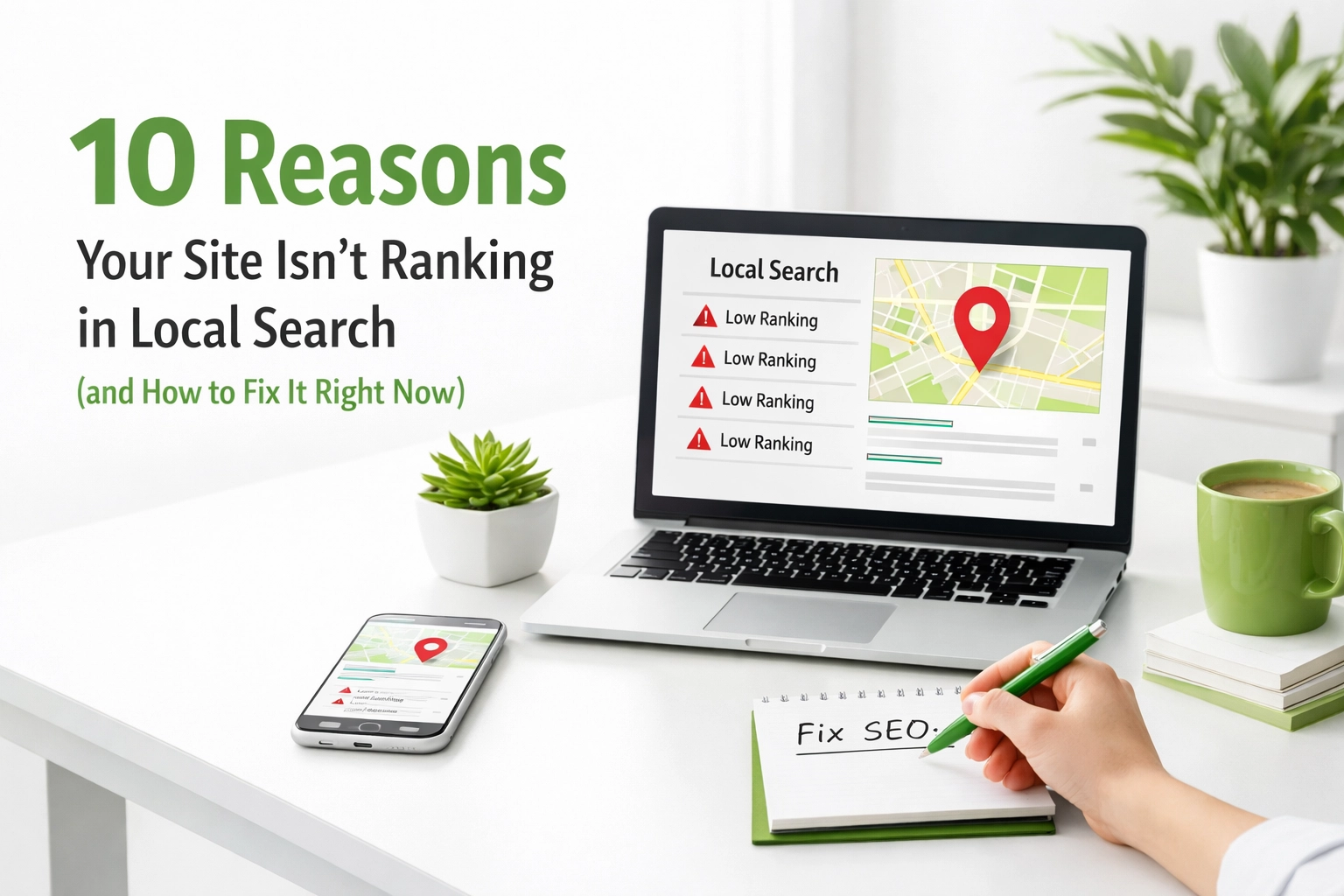 10 Reasons Your Site Isn’t Ranking in Local Search (and How to Fix It Right Now)
