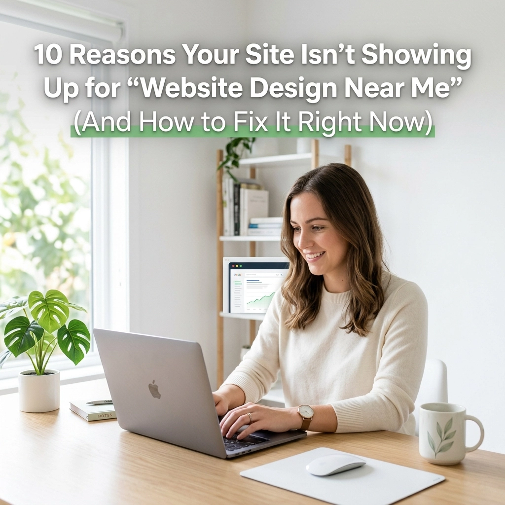10 Reasons Your Site Isn’t Showing Up for ‘Website Design Near Me’ (And How to Fix It Right Now)