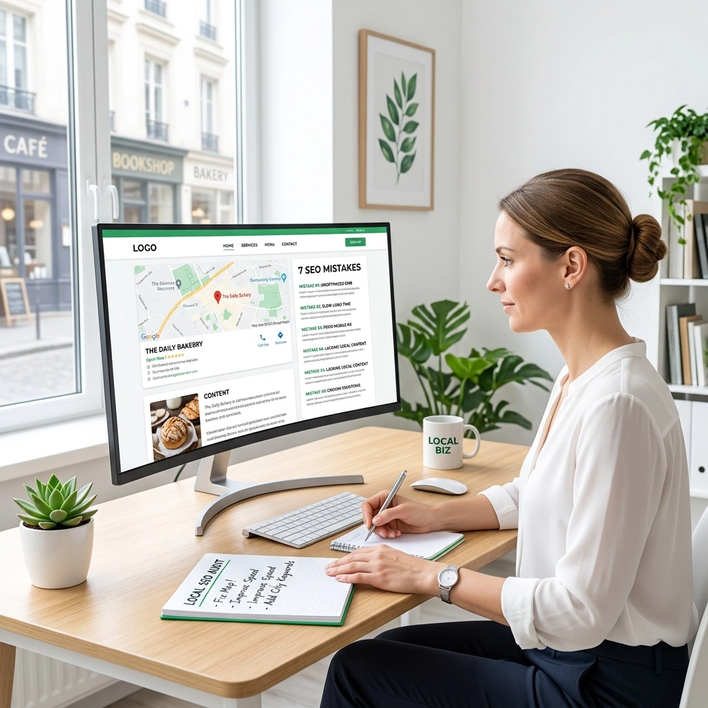 7 SEO Mistakes You’re Making with Local Business Website Design (and How to Fix Them)
