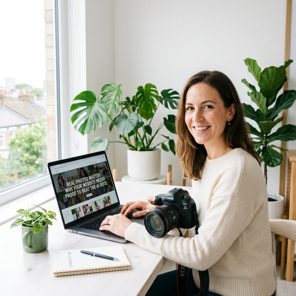 Real Photos Matter: Why Your Website Needs Proof to Beat the AI Bots
