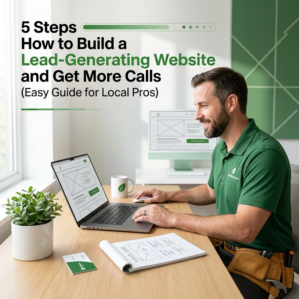 5 Steps How to Build a Lead-Generating Website and Get More Calls (Easy Guide for Local Pros)