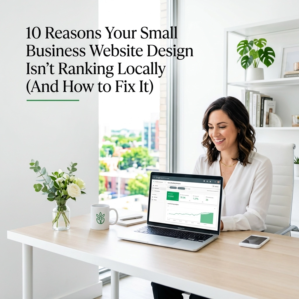 10 Reasons Your Small Business Website Design Isn’t Ranking Locally (And How to Fix It)