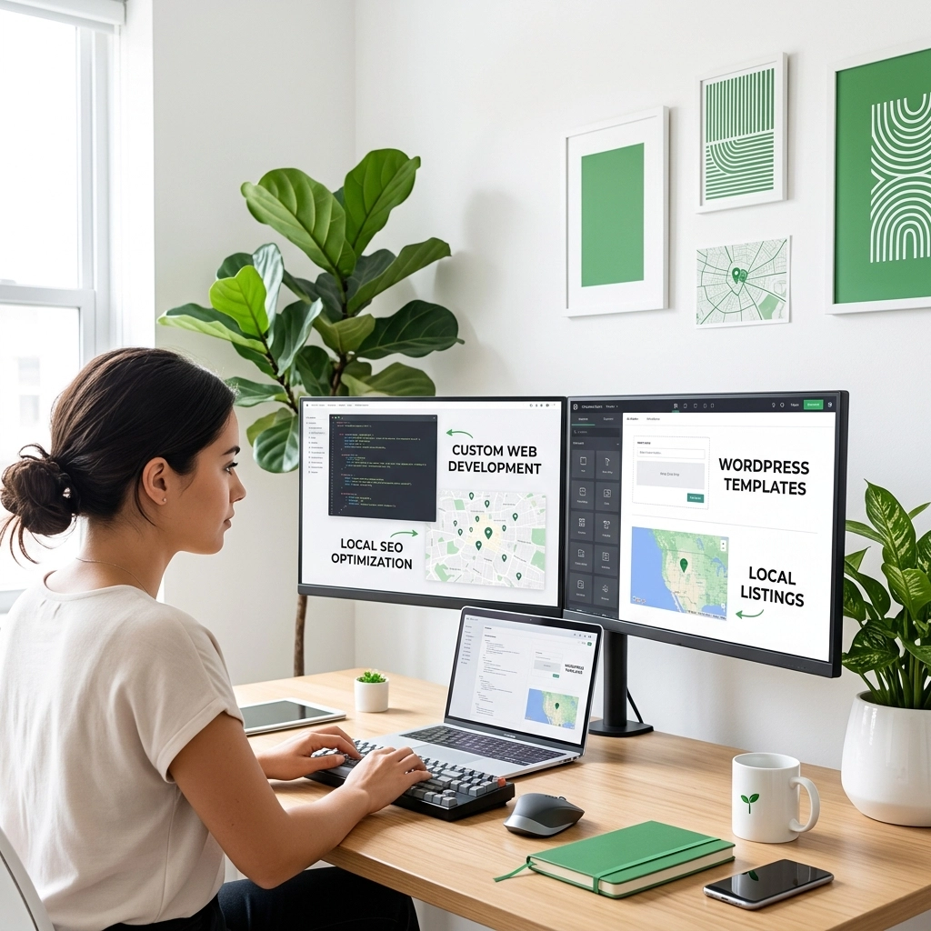 Custom Web Development Vs WordPress Templates: Which Is Better For Your Local SEO?