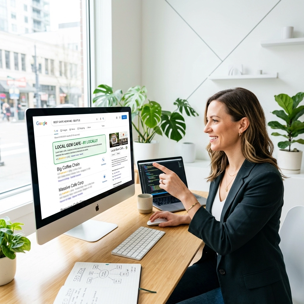 Can Custom Web Development Really Help You Outrank Big Brands Locally? Find Out Here