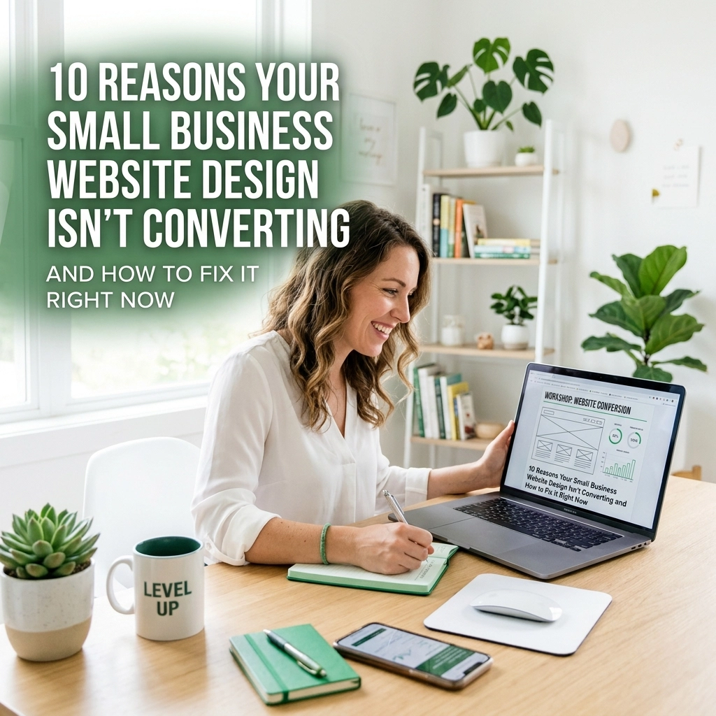 10 Reasons Your Small Business Website Design Isn’t Converting and How to Fix It Right Now