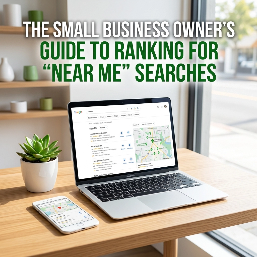 The Small Business Owner’s Guide to Ranking for “Near Me” Searches