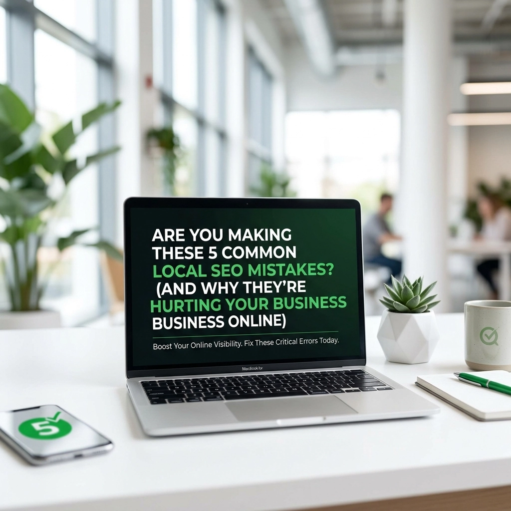 Are You Making These 5 Common Local SEO Mistakes? (And Why They’re Hurting Your Business Online)