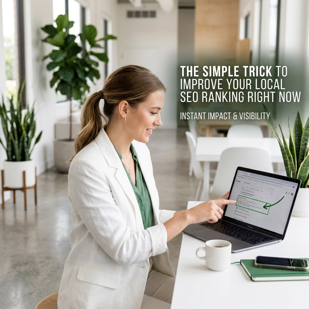 The Simple Trick to Improve Your Local SEO Ranking Right Now