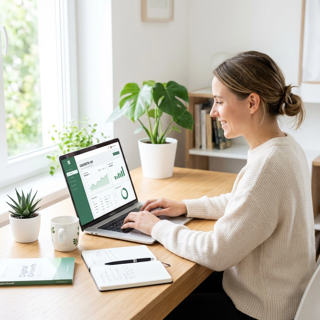 Digital Growth 101: A Beginner’s Guide to Mastering Your Online Presence Without the Stress