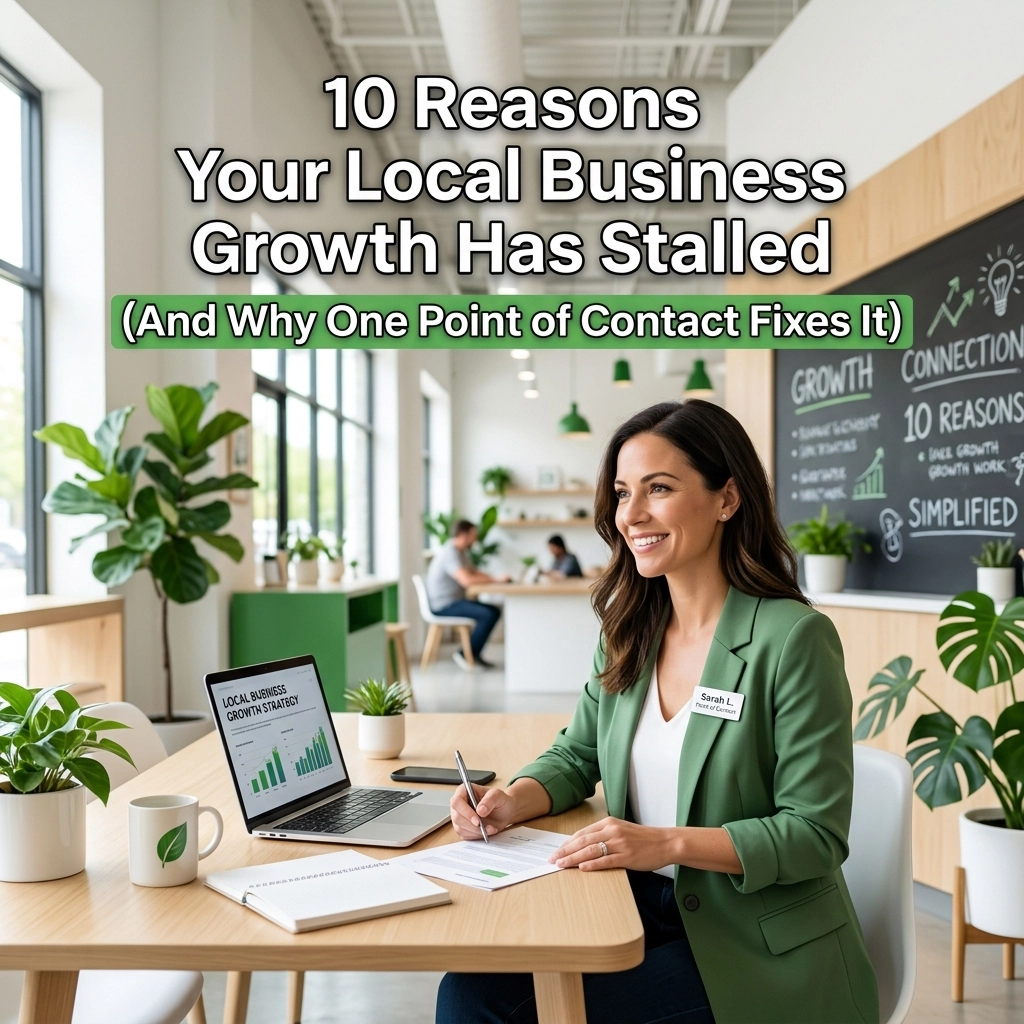 10 Reasons Your Local Business Growth Has Stalled (And Why One Point of Contact Fixes It)