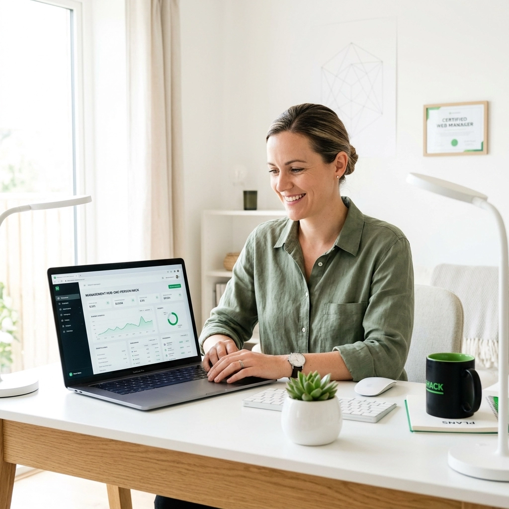 Stop Wasting Time on DIY Website Fixes: Try This One-Person Management Hack