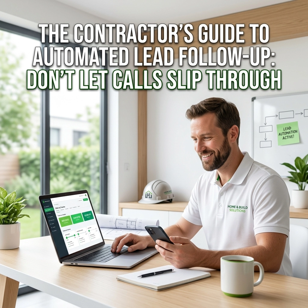 The Contractor’s Guide to Automated Lead Follow-Up: Don’t Let Calls Slip Through