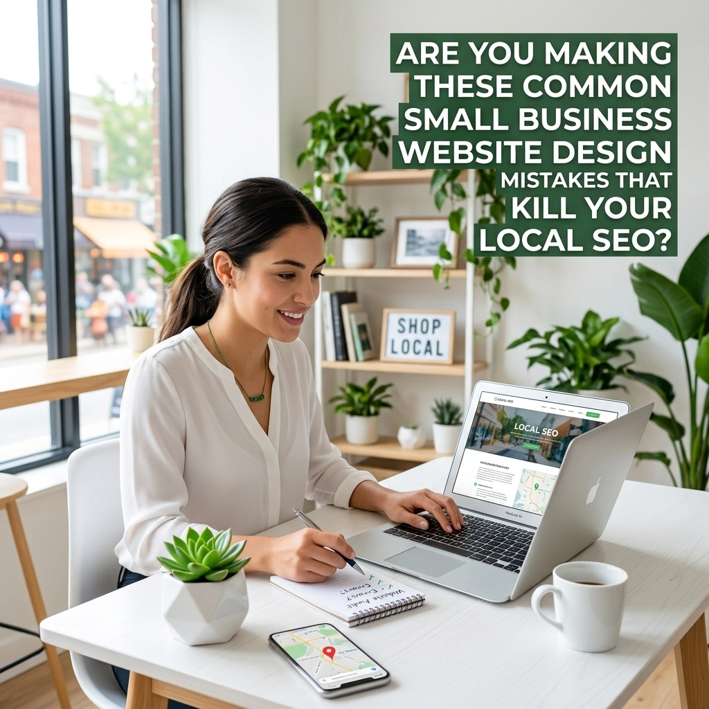 Are You Making These Common Small Business Website Design Mistakes That Kill Your Local SEO?