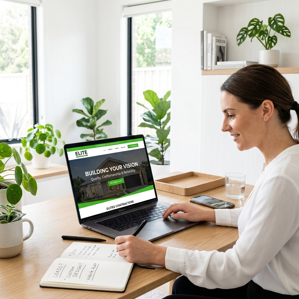 10 Reasons Your Contractor Website Isn’t Getting Leads (And How to Fix it with Custom Design)