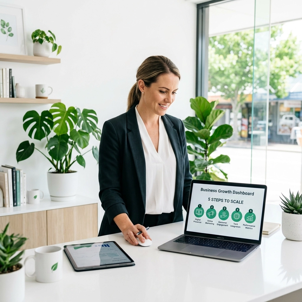 How to Scale Your Local Business Digitally: 5 Simple Growth Steps for Busy Pros